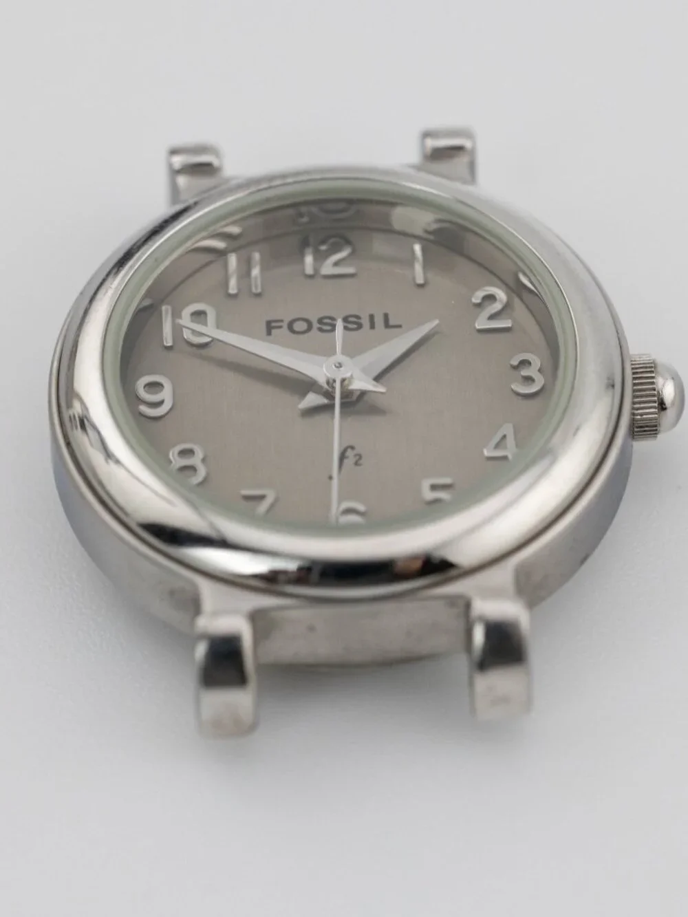 FOSSIL ES-9274 F2 Watch Head No Band Quartz Analog Women's Watch New Battery